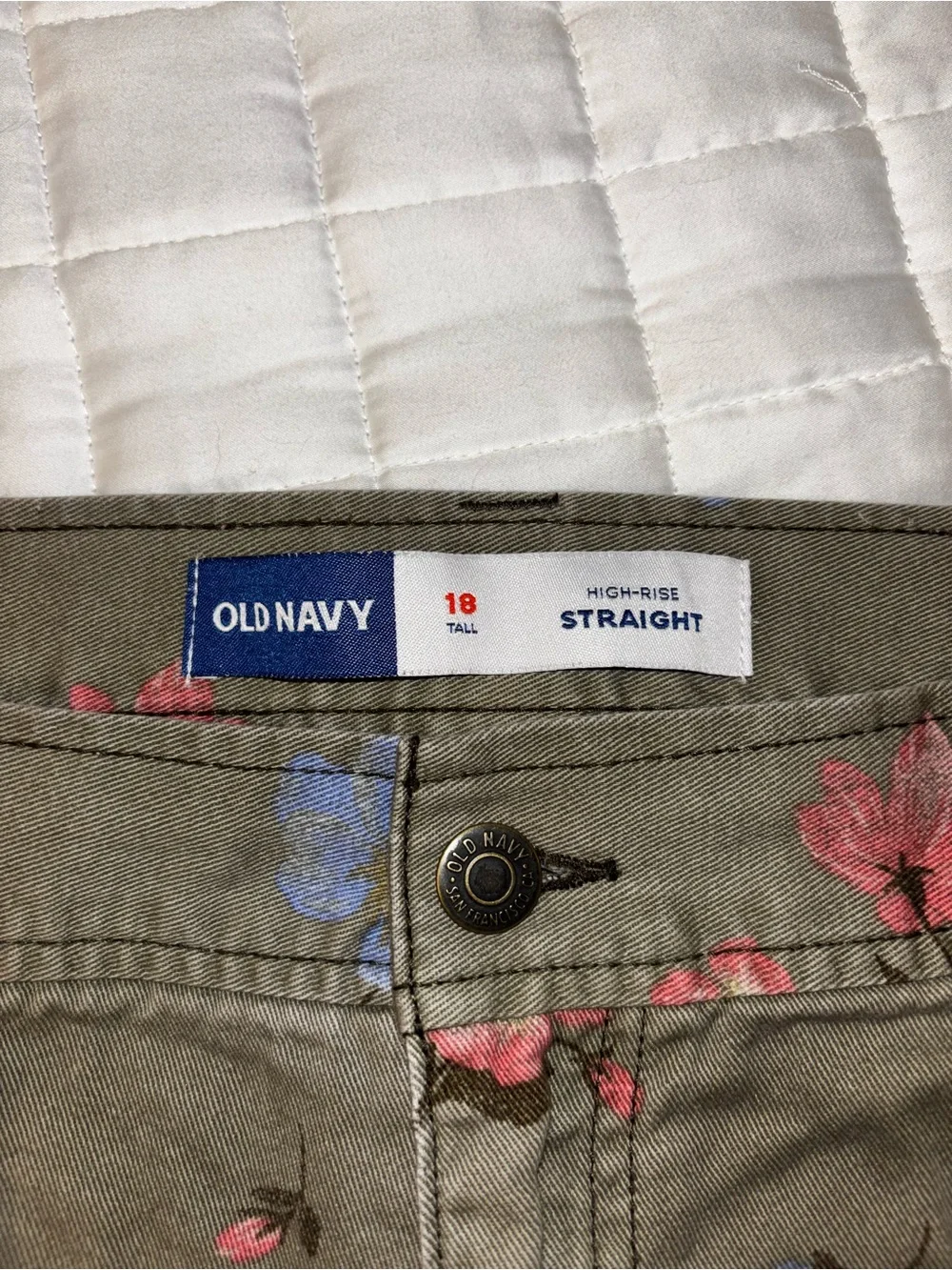 Old Navy Floral Pants Bundle - Picture 2 of 6